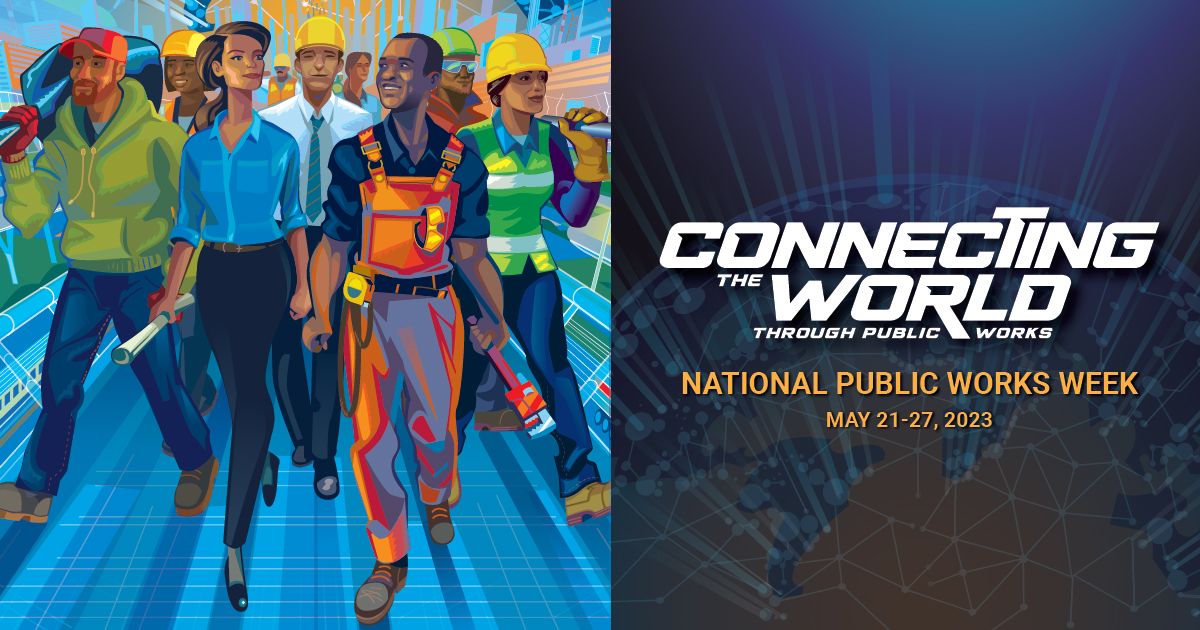 National Public Works Week Poster 2023